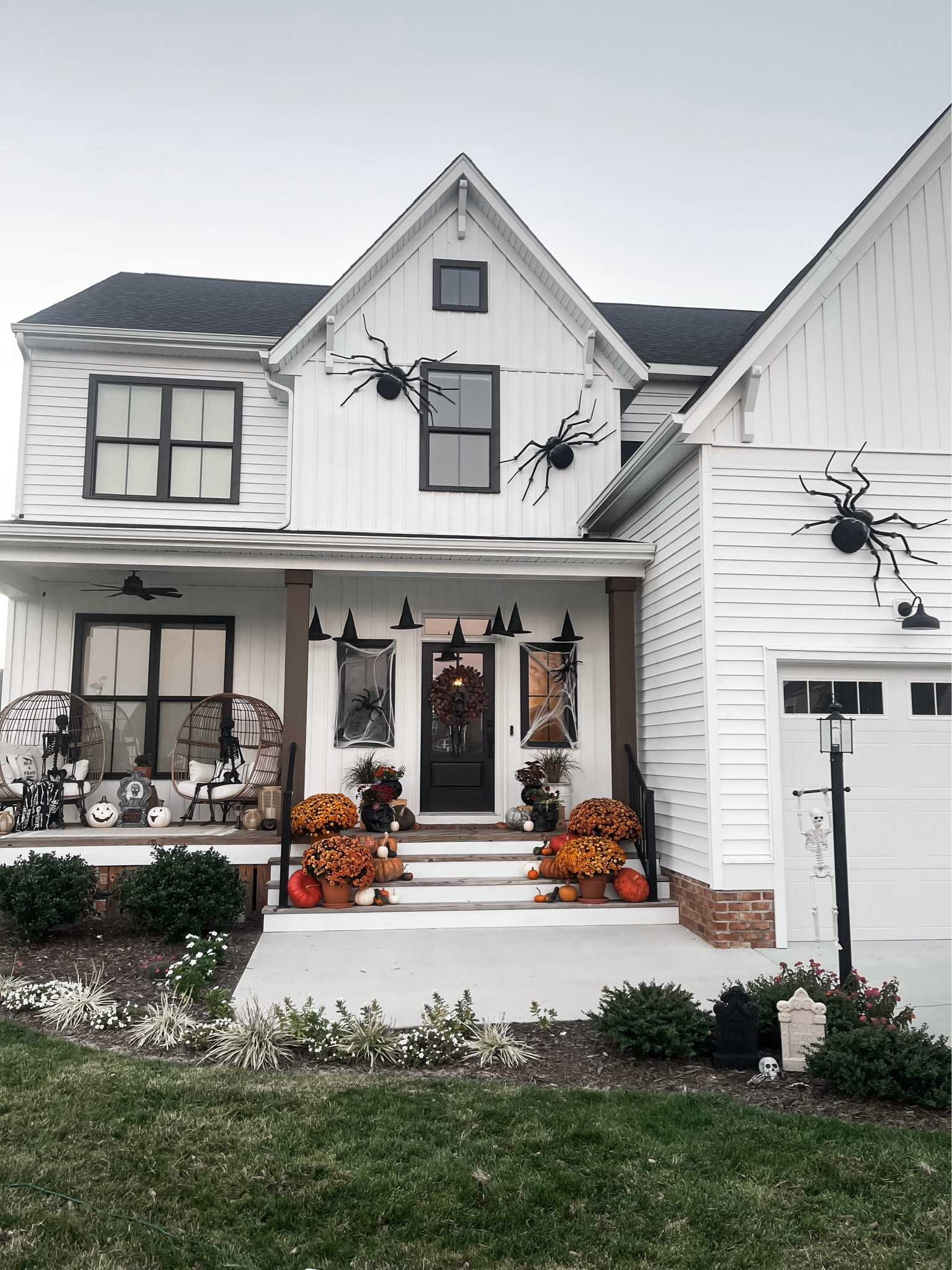 the giant spiders we put on our house last year for Halloween are back!! We got so many compliments! They held up well in rain and wind. Snag em while you can! 

#LTKSeasonal #LTKHome