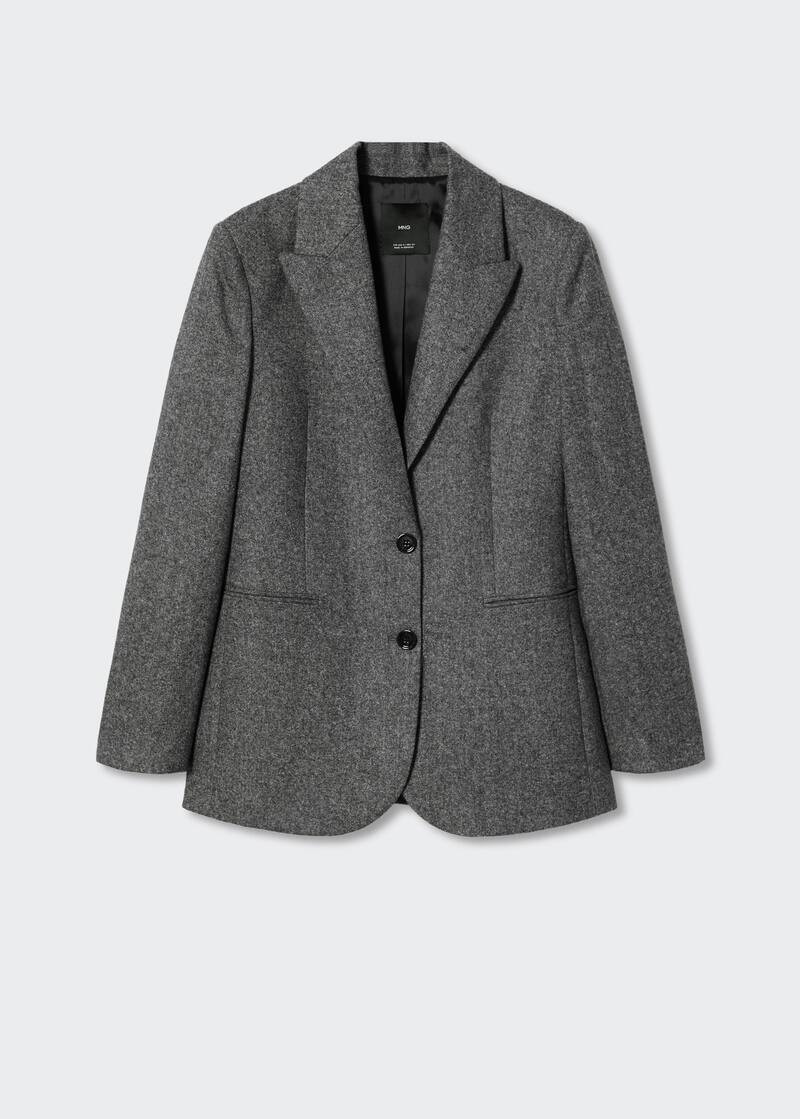 Search: houndstooth wool-blend blazer black (41) | Mango USA | MANGO (US)