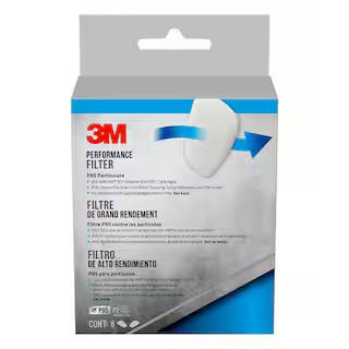 3M P95 Particulate Replacement Filters (6-Pack) 5P71P6-DC - The Home Depot | The Home Depot