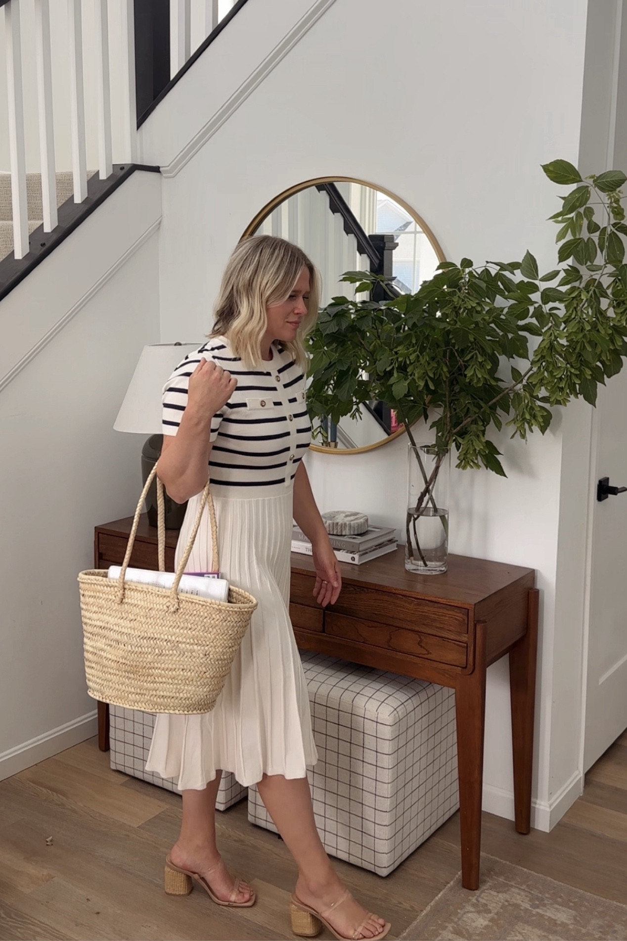 Perfect dress for church, Sunday brunch, or workwear! Love the nautical details and comfy fabric. 🤍

#LTKFindsUnder50 #LTKWorkwear #LTKSeasonal