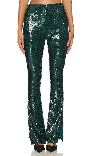 Camryn Pant in Teal Green | Revolve Clothing (Global)