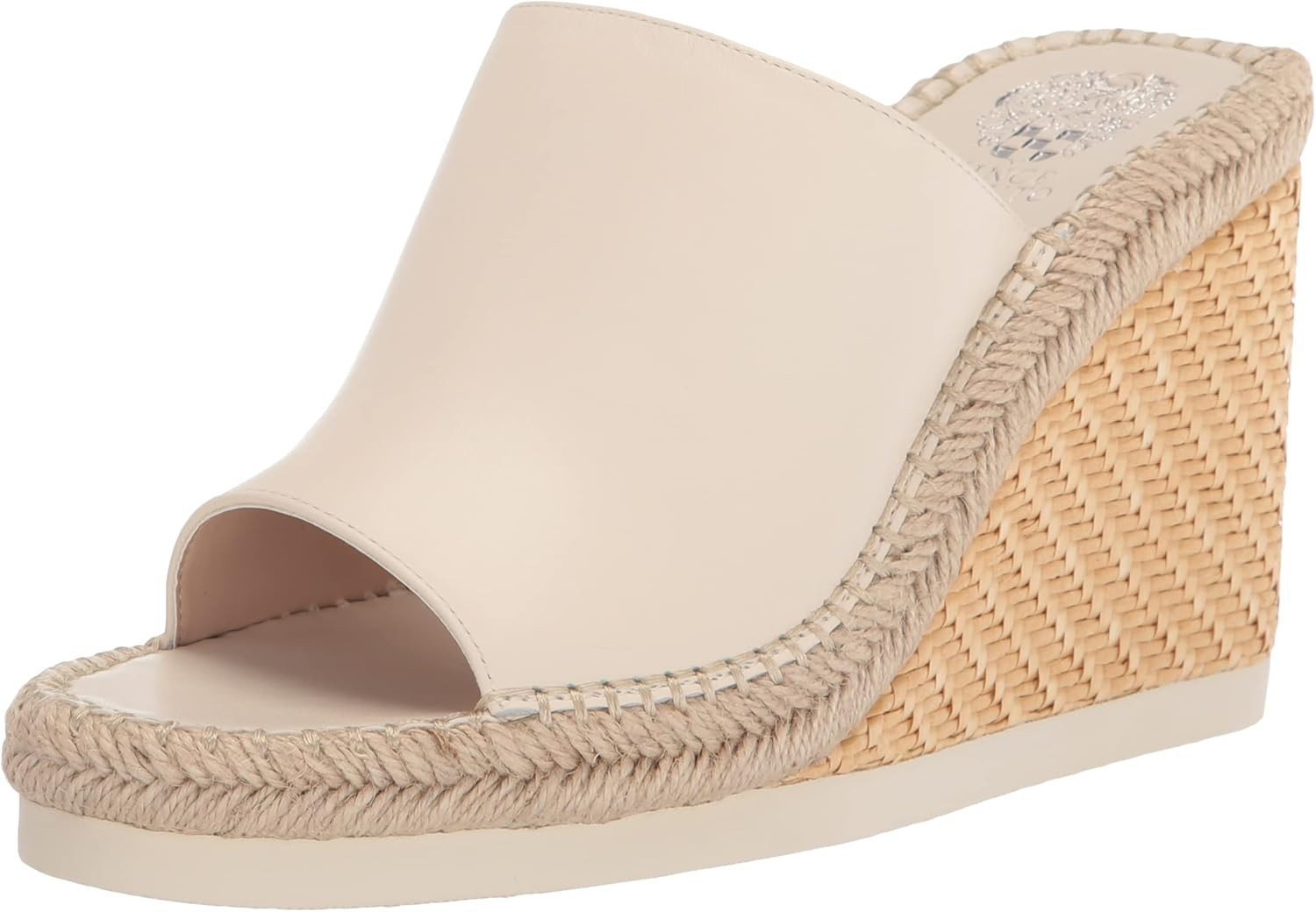 Vince Camuto Women's Brissia Raffia Wedge Sandal | Amazon (US)