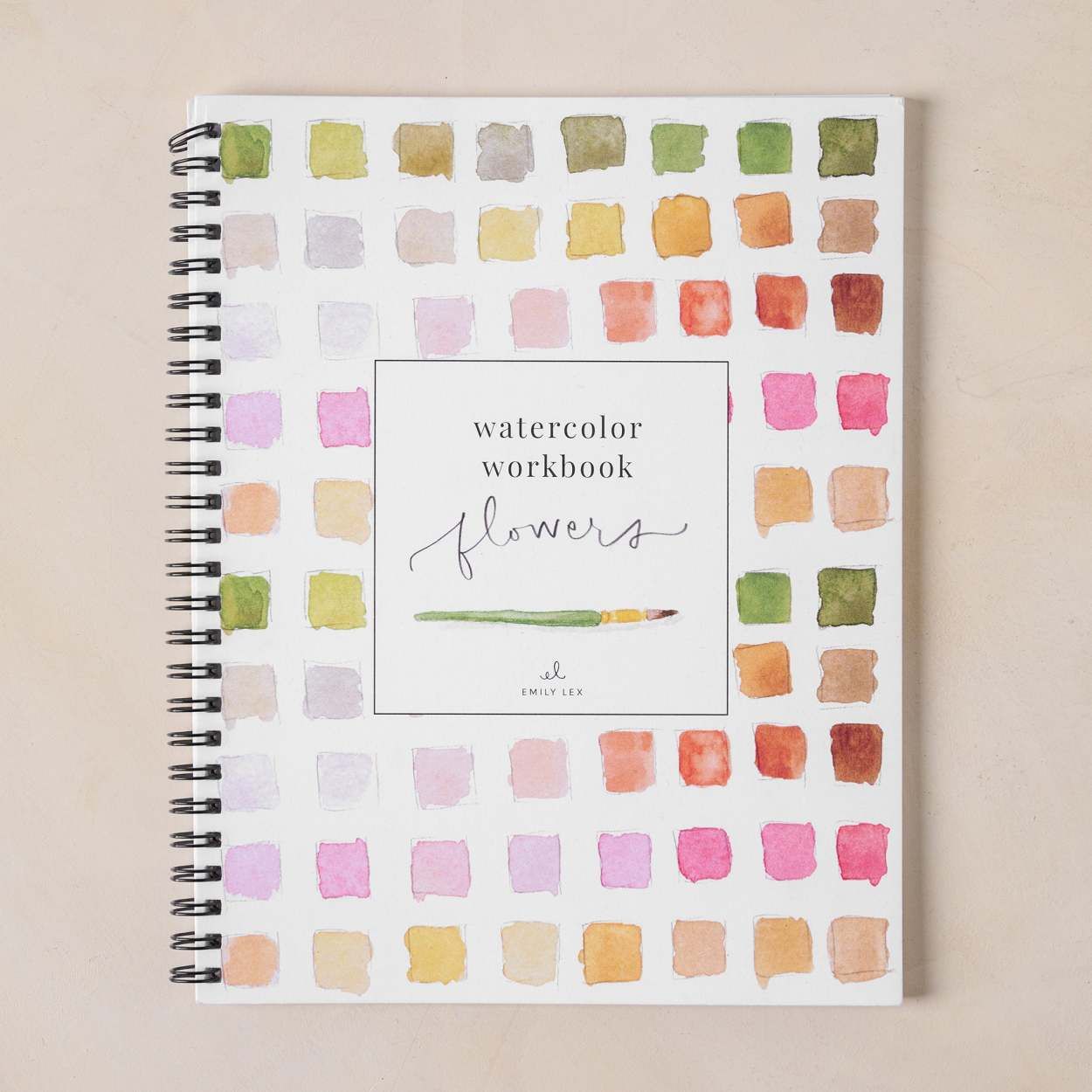 Flowers Watercolor Workbook | Magnolia