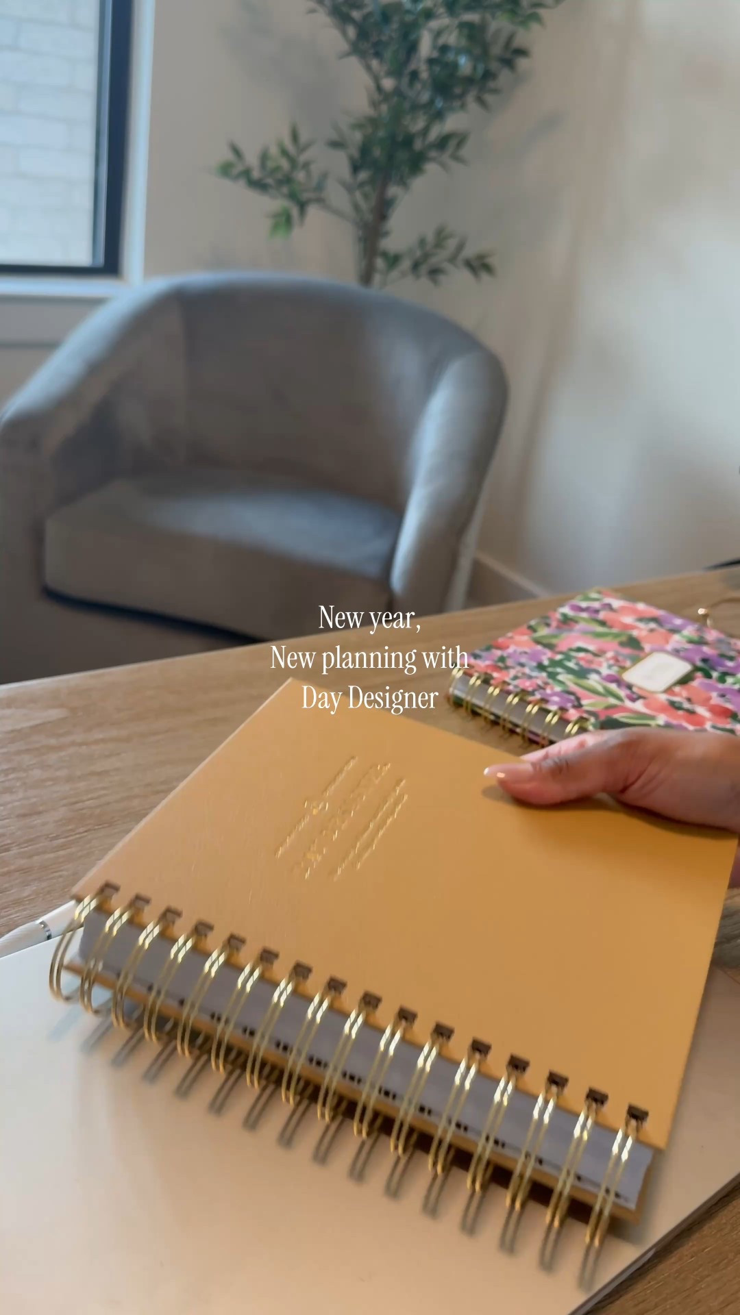 New year planning with @DayDesigner! 🪩✏️ #AD Starting my near year off early  wih my planning essentials, my day designer. I love my Day designer for so many  reasons:

 Monthly & Daily planning pages
Goal setting pages
….and so much more!

Save 15% off of your next Day Designer purchase by using my code, STYLGRACE15! #Daydesignerpartner #Daydesigner

#LTKmorningroutine #LTKmomlife