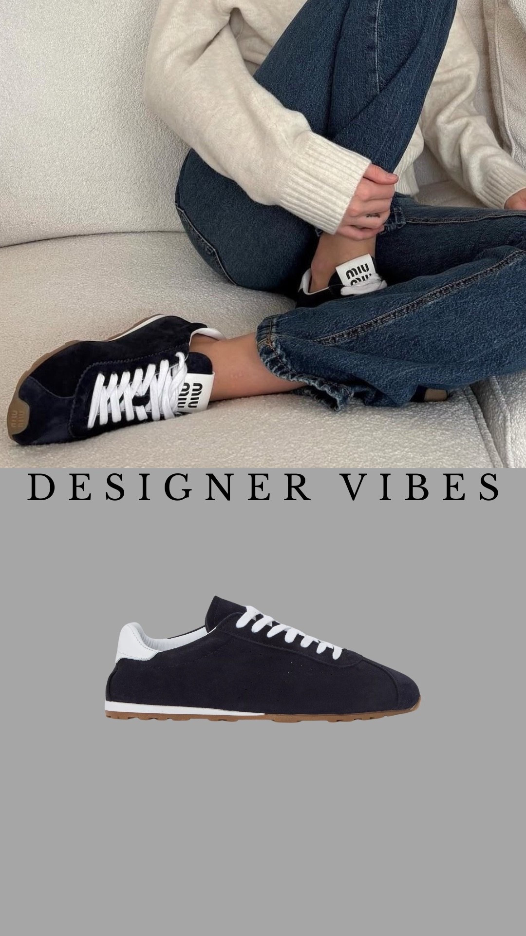 Debit v credit
Save v Splurge

Miu Miu trainers 

#LTKshoes #LTKstyletip