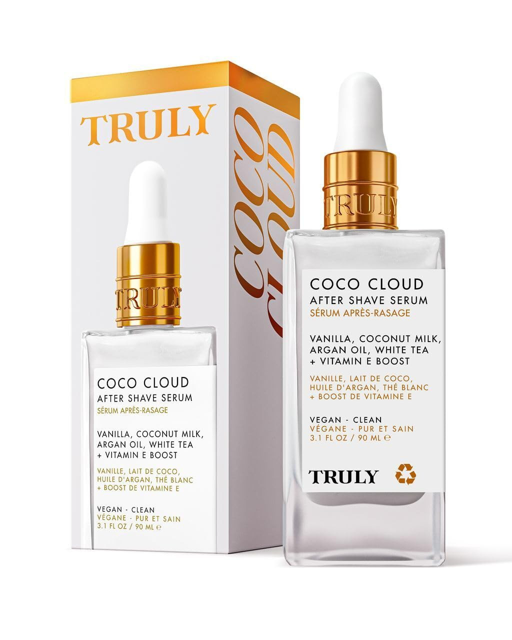 Truly Beauty Coco Cloud After Shave Serum - Helps Soothe Dryness and Prevent Ingrown Hairs with A... | Amazon (CA)