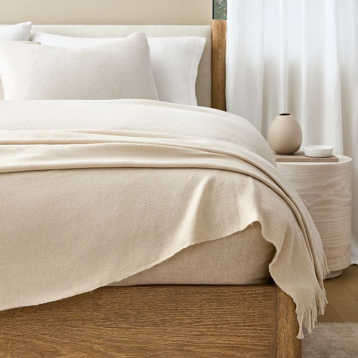 Brushed Bed Blanket | West Elm (US)