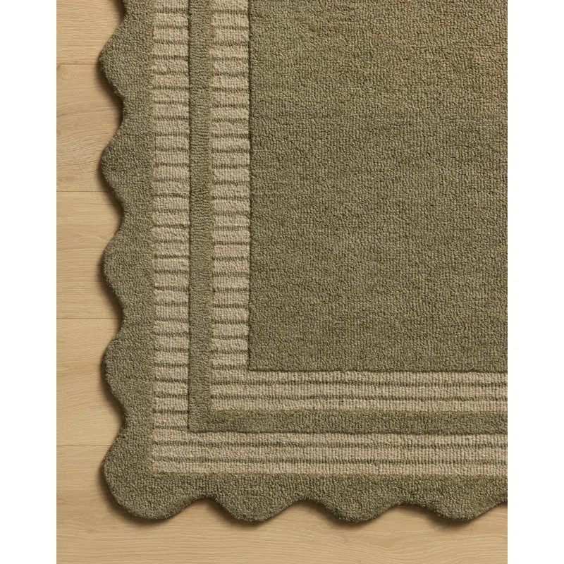 Chris Loves Julia x Loloi Scottie Olive / Pebble Area Rug | Wayfair North America