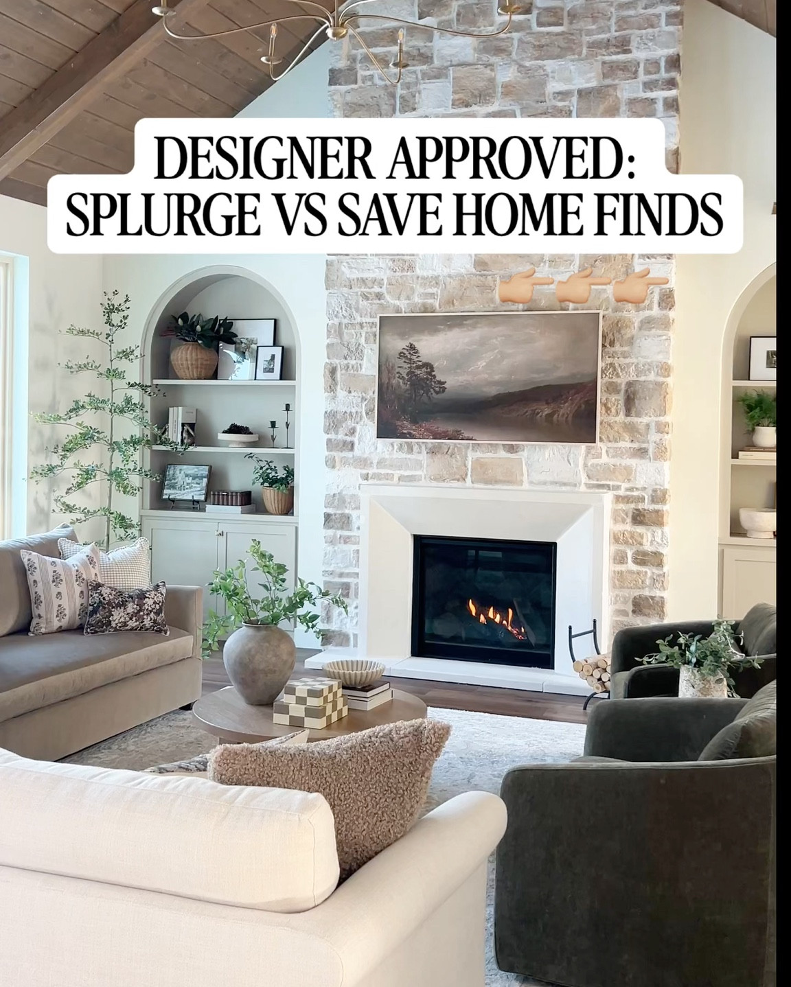 SAVE vs SPLURGE - here are my designer recommendations on where to save and spend your money! Also some of these are a splurge but on major sale currently so swapped them to save! 

Comment SHOP below for a direct 🔗 to be sent to your inbox! 


Living room decor 
Living room design 
Stone fireplace 
Stone backsplash 
Kitchen cabinets 
Kitchen Reno 
Kitchen renovation ideas 
Kitchen design 
Kitchen island 
Taupe cabinets 
Bedroom design 
Mudroom inspo 
Mudroom design 
Console table decor 
Entryway design 

#LTKHome #LTKSaleAlert