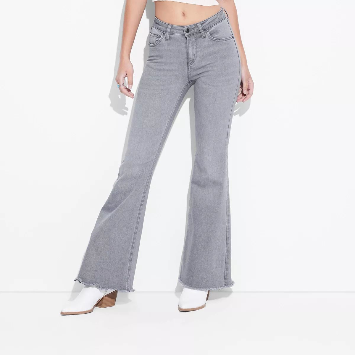 Women's Mid-Rise Flare Jeans - Wild Fable™ | Target