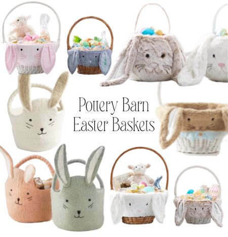 Easter baskets, bunny basket, Easter finds, Pottery Barn, monogrammed Easter basket 

#LTKkids #LTKFind #LTKSeasonal
