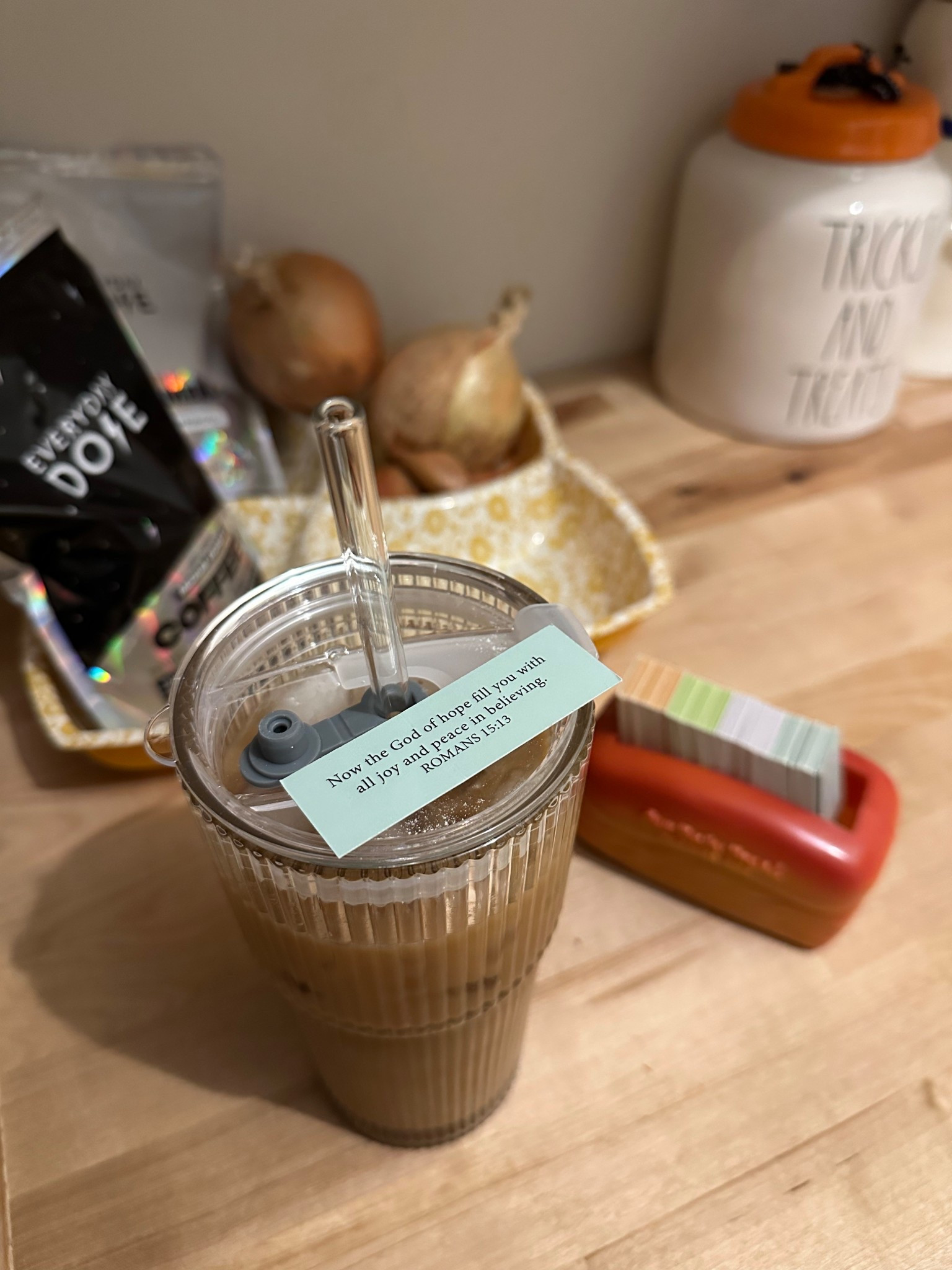 scripture cards with your morning coffee 🩷

#LTKHome #LTKFamily #LTKKids