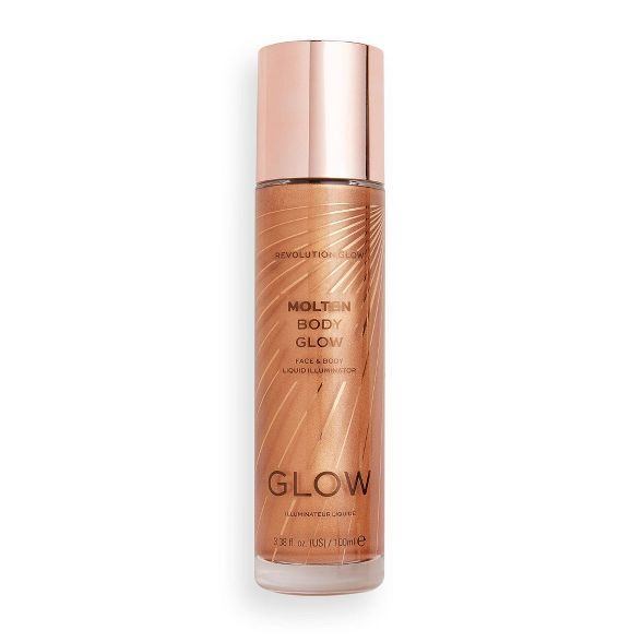 Makeup Revolution Beauty Molten Body Glow Bronzer - 3.38 fl oz | Target