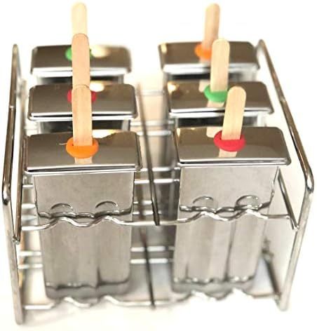 Stainless Steel Popsicle Molds BPA Free/Eco Friendly Rust Free Popsicle Set | Amazon (US)