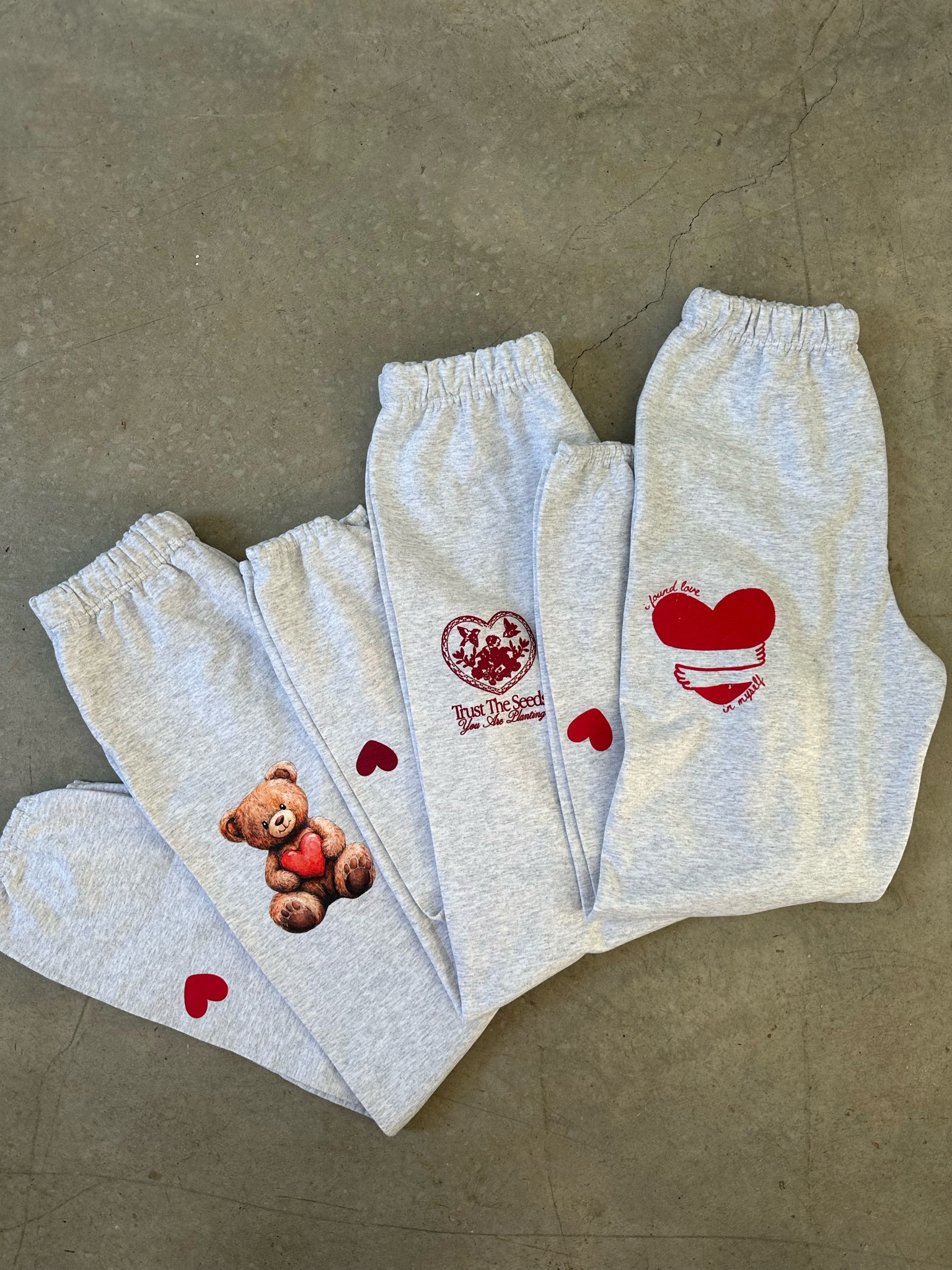 the cutest joggers EVER🧸🤭❤️ i wear size small! 

#LTKSeasonal #LTKGiftGuide #LTKFindsUnder50