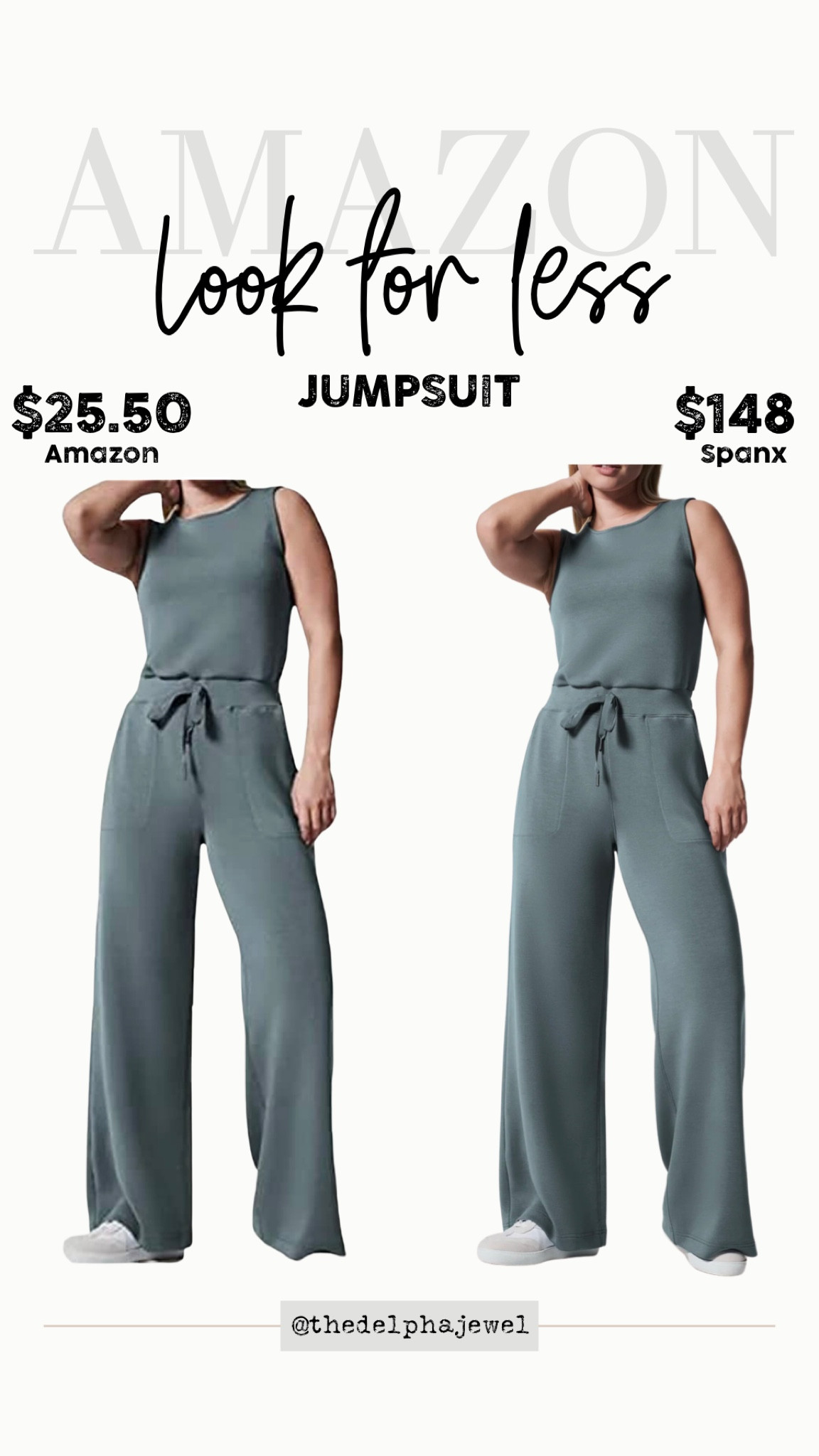 Spanx Air Essentials Jumpsuit Dupe  Under $50! #shorts #style #fashion 