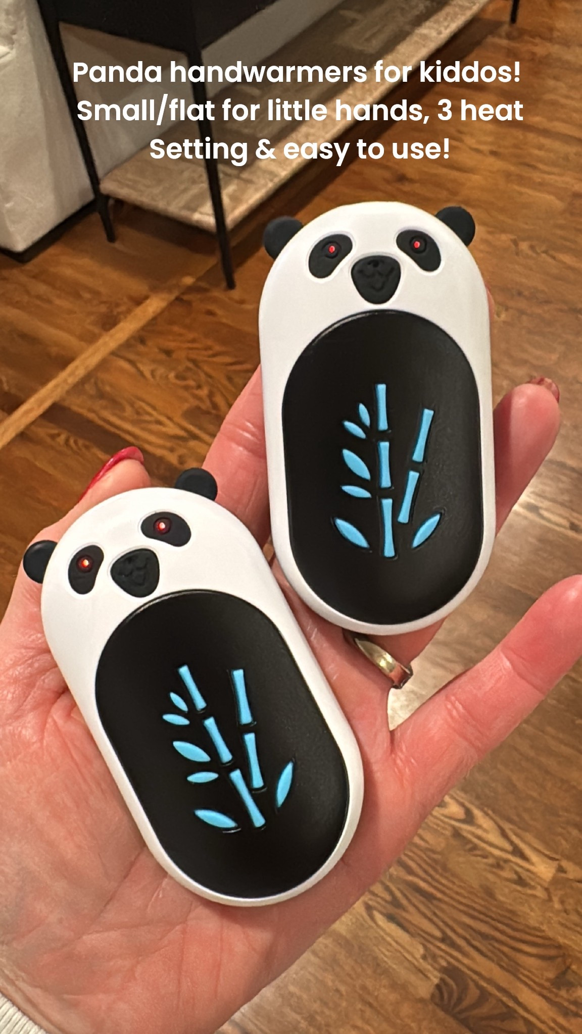 Hand warmer for little hands! They are rechargeable, small/flat for little hands, have 3 heat settings and are so easy to use! Great stocking stuffer idea too! 

#LTKFindsUnder50 #LTKKids #LTKGiftGuide