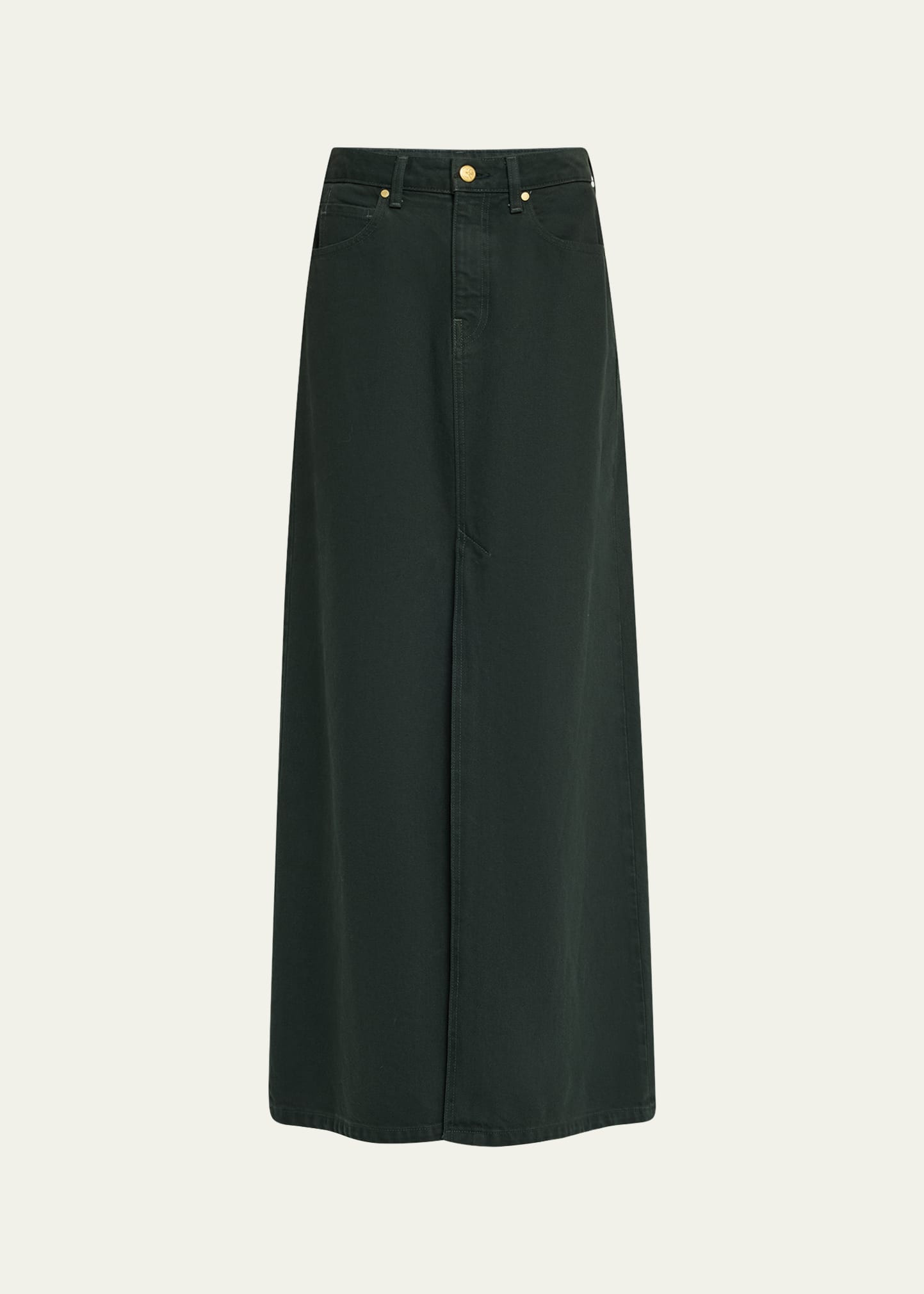 Ulla Johnson The Anais Denim Mid-Rise Maxi Skirt | Bergdorf Goodman