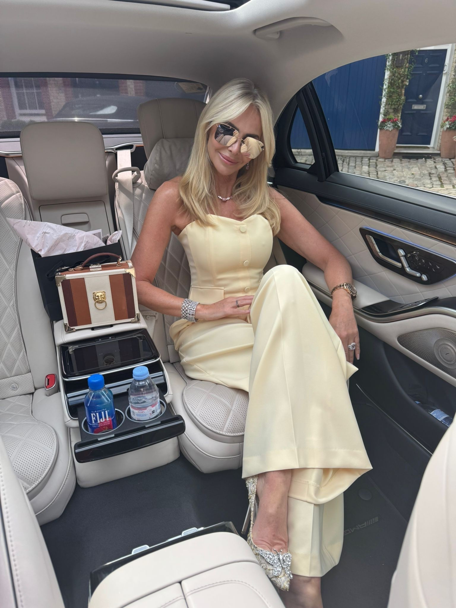 Donata Davidoff outfit, embellished heels by Aruna Seth, bracelets by Ciro jewellery 💎✨

#LTKFashionMonth #LTKautumn #LTKuk