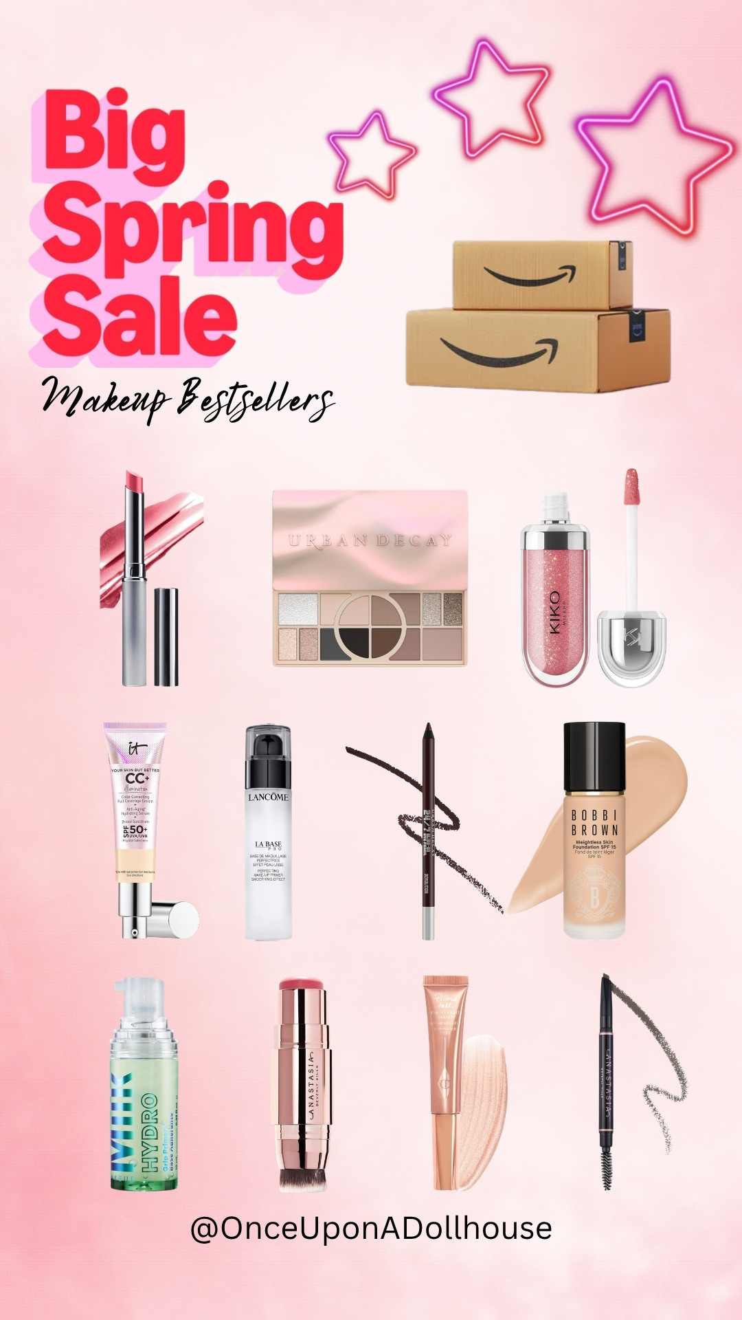 Amazon Big Spring Sale - Makeup Bestsellers!

Foundation, lipstick, eyeliner, blush, palette, lip gloss, blush, CC cream

#LTKSeasonal #LTKBeauty #LTKSaleAlert