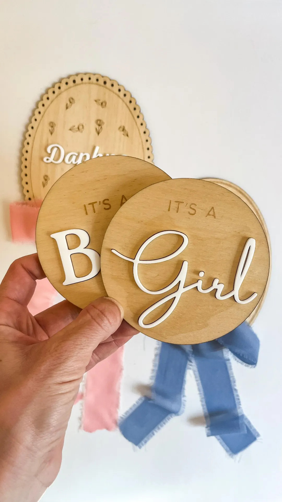 Surprise Gender Reveal | Announcment Sign | It’s a Boy | It’s a Girl | Sign for Hospital | Bo... | Etsy (US)