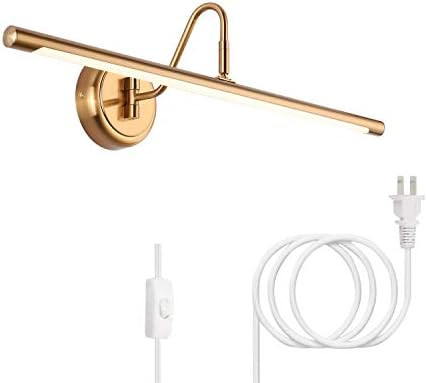 ECOBRT Modern LED Picture Lights, Full Metal Artwork Display Light Fixtures,24.4 Inch 14Watt, Plu... | Amazon (US)