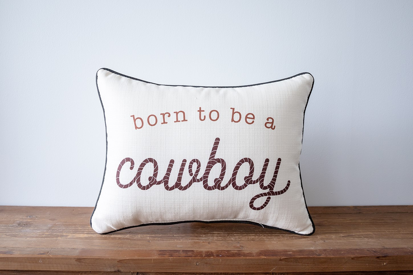 Born To Be A Cowboy Pillow | Little Birdie | Little Birdie