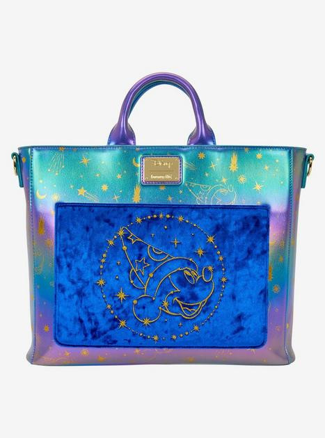 Loungefly Disney Fantasia Rainbow Shine Convertible Tote Bag | BoxLunch