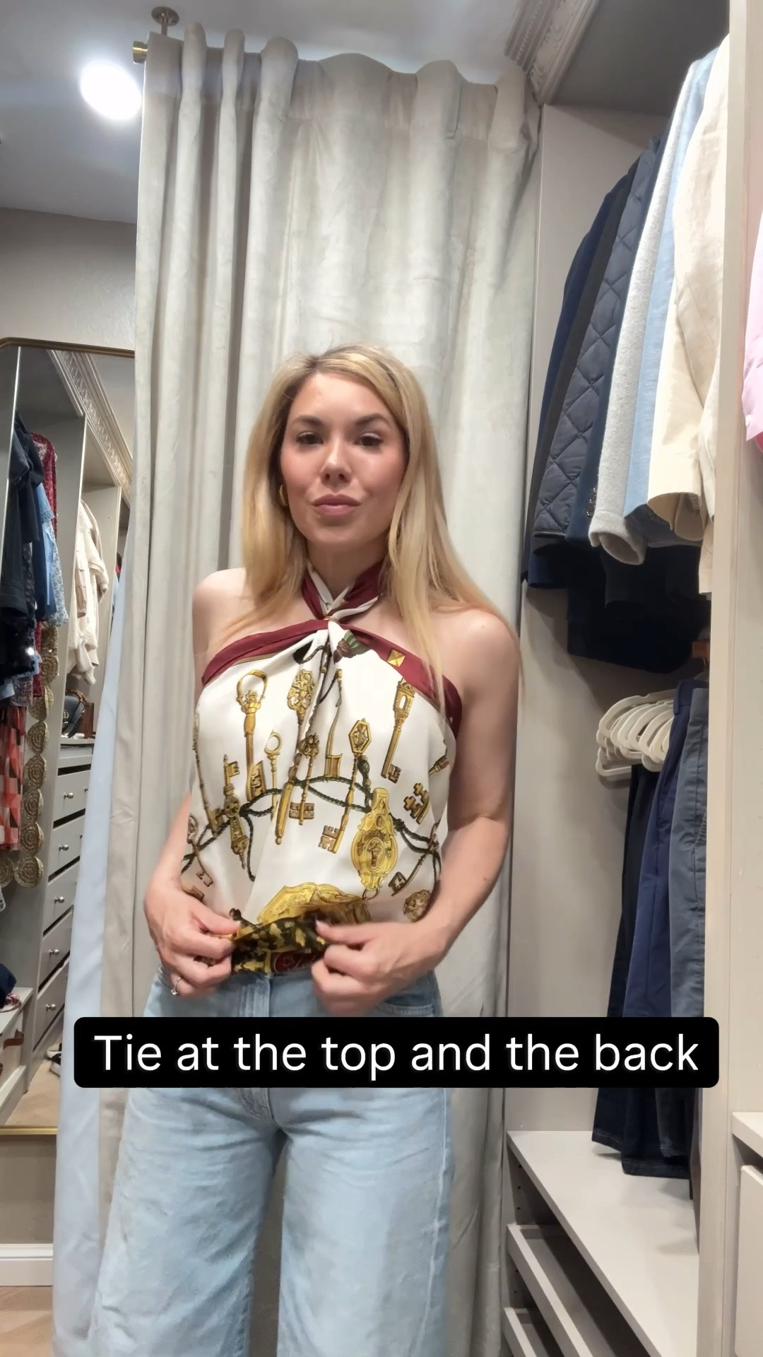 Styling this Hermes scarf I score from
@Fashionphile  5 ways! Which way is your favorite?

How to style a scarf

Comment SHOP below to receive a DM with the link to this post on my LTK ⬇ https://liketk.it/6cLdv ad ltksalealert ltkootd ltkvideo fashionphilefinds ltkdayinmylife fashionphilepartner

#LTKdayinmylife #LTKSaleAlert #LTKootd