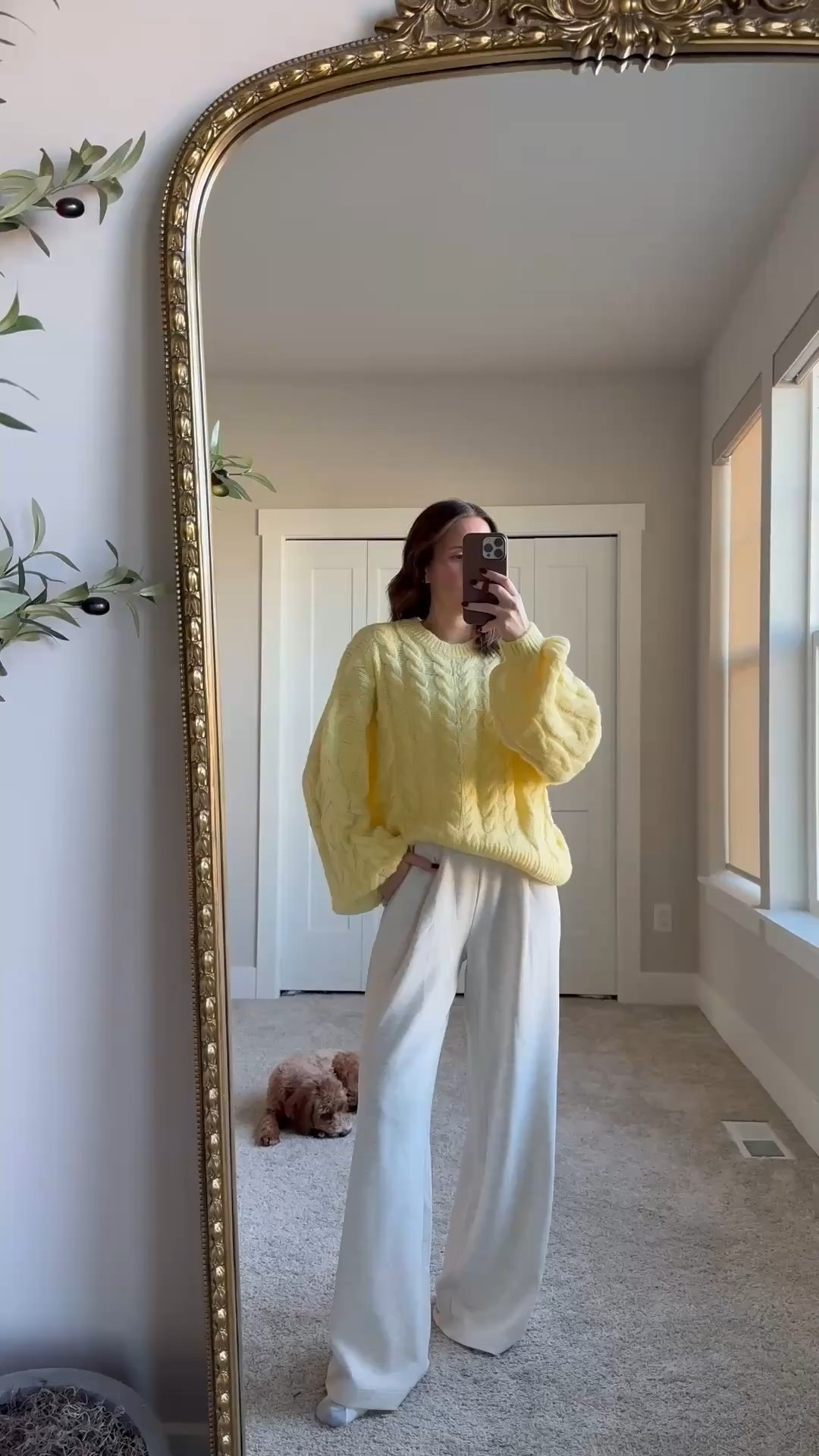 OOTD✨ bringing some sunshine to this dreary day with the coziest sunny yellow sweater and the comfiest pants! These pants are SO soft!

ootd | yellow sweater | Varley find | what I’m wearing | cozy | loungewear 

#LTKootd

#LTKdayinmylife #LTKgrwm #LTKootd