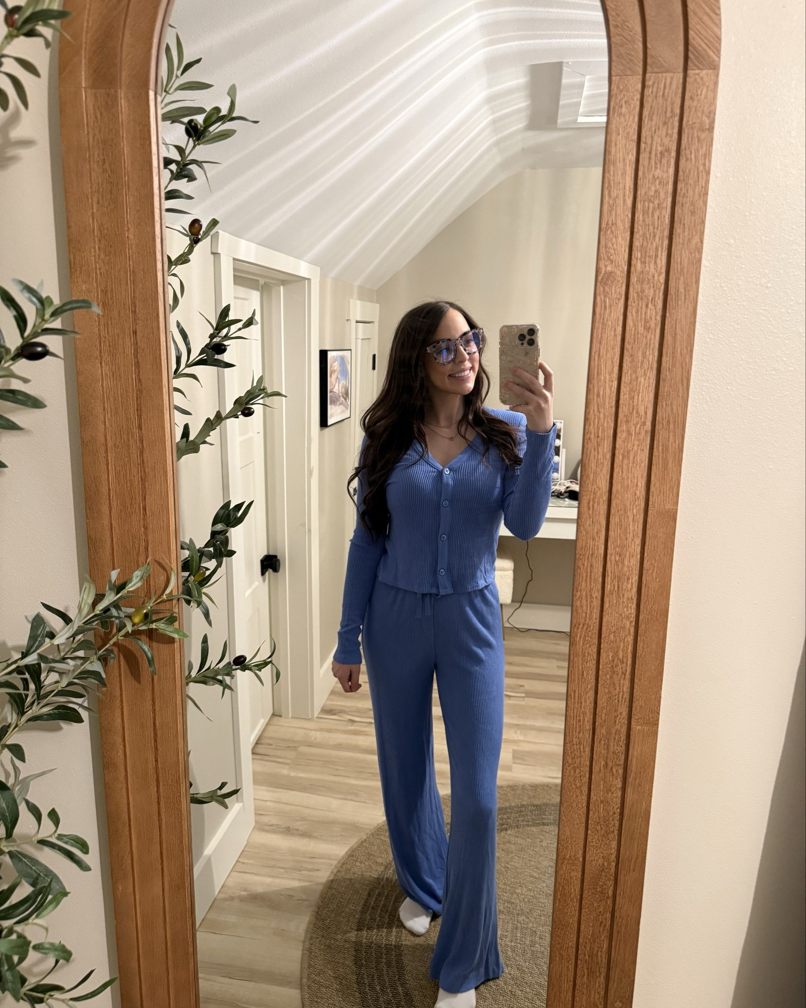 MY FAVE PJ’S!!! I have the pants in almost every color!!!🫶🏻Sooo soft & cozy  

#LTKmomlife #LTKootd