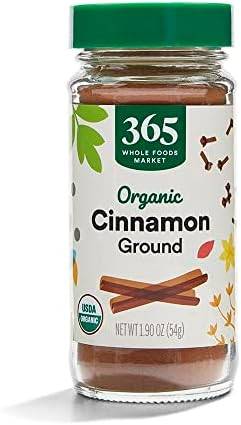 365 by Whole Foods Market, Organic Ground Cinnamon, 1.9 Ounce | Amazon (US)