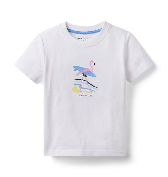 Surfing Flamingo Tee | Janie and Jack