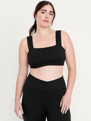Light Support CloudComfy Bandeau Sports Bra | Old Navy (US)