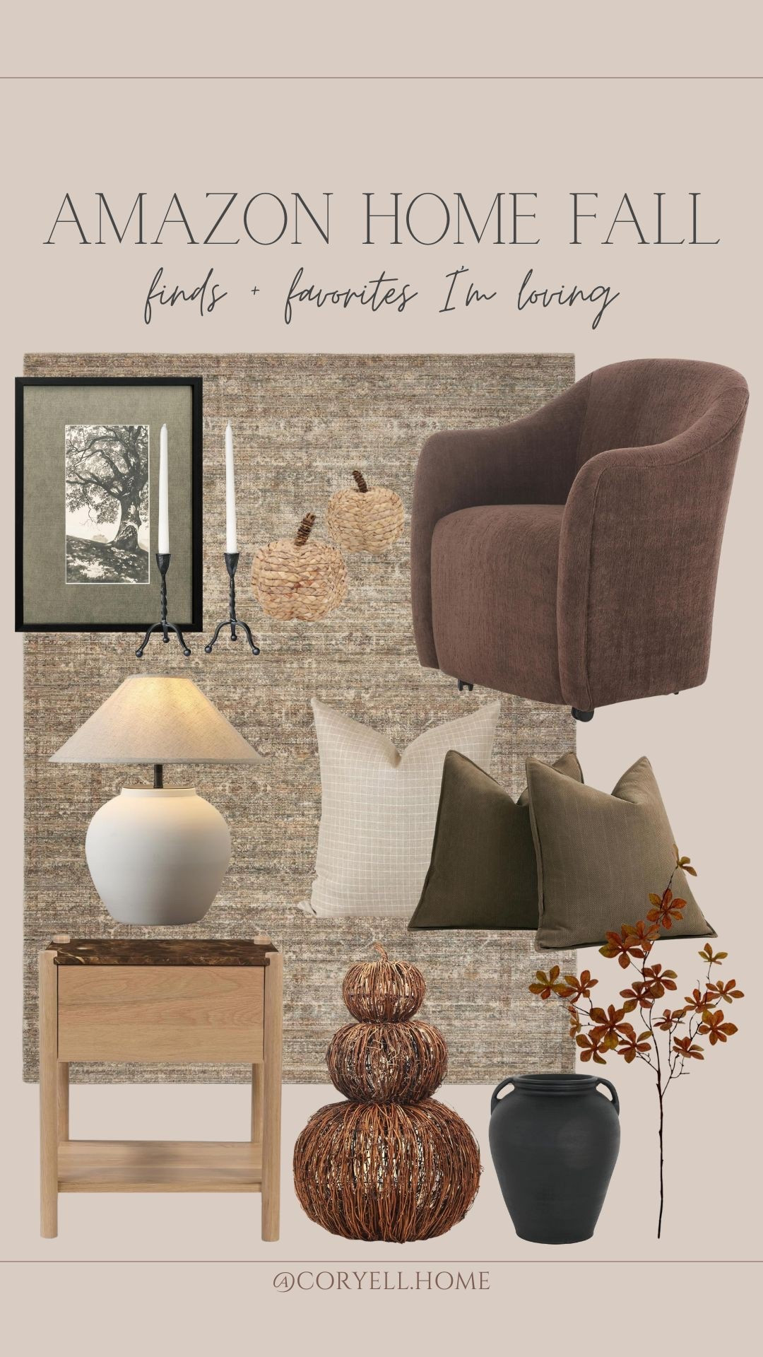 Warm tones, cozy textures, and affordable finds all from Amazon! The perfect mix of styles to create an inviting space this fall season. 

#LTKStyleTip #LTKHome