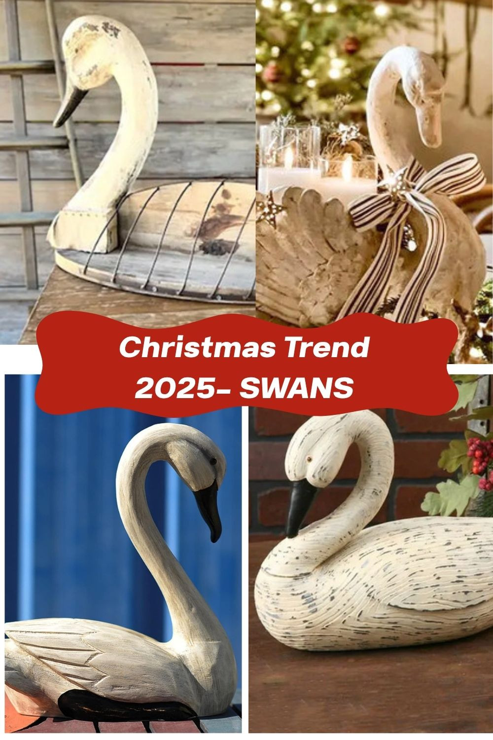 This year, Christmas is taking a graceful turn — and I’m completely smitten with the swan trend. 🦢✨
There’s something so timeless and romantic about these elegant birds — they add a touch of fairytale beauty to trees, mantels, and tabletops alike. From glittered ornaments to soft feathered accents, I’ve rounded up my favorite swans for the season. Tap to shop and let your holiday décor take flight! 💫
#SwanChristmasDecor #ElegantHolidayStyle #Christmas2025Trend #WMDesignHouse #LTKHome 

 #LTKSeasonal #LTKHome #LTKStyleTip