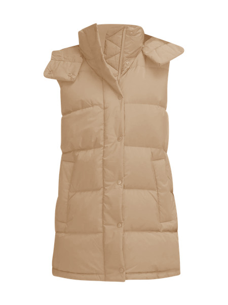 Wunder Puff 600-Down-Fill Mid-Length Vest | Women's Coats & Jackets | lululemon | Lululemon (US)