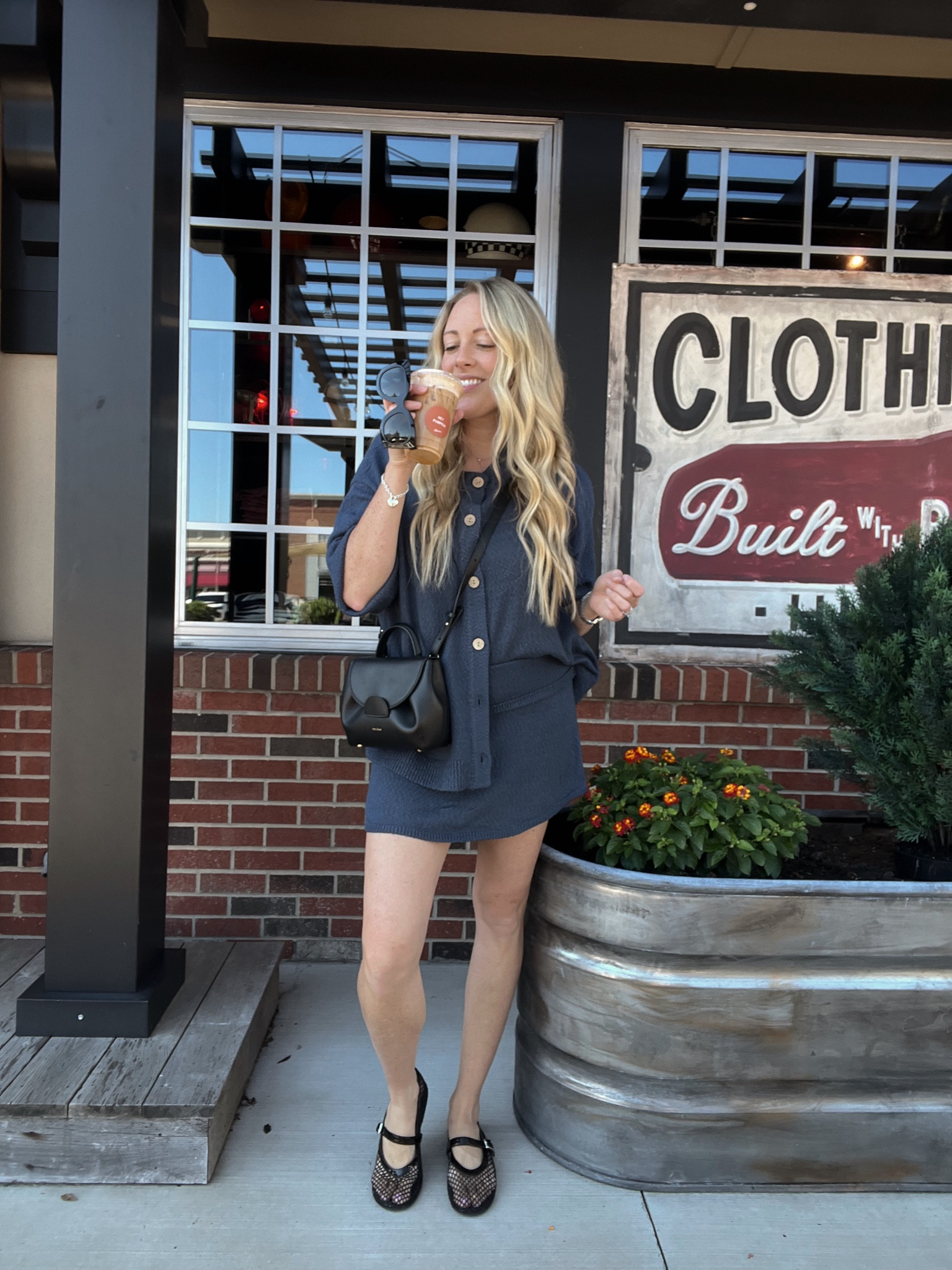 The best Free People sweater skirt set! Mesh flats 

#LTKSeasonal #LTKFindsUnder100 #LTKShoeCrush