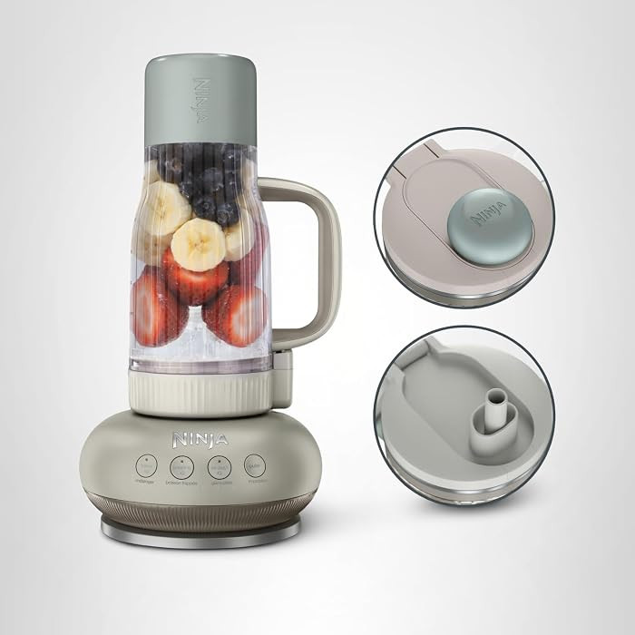 Ninja BlendBOSS Personal Blender, 26oz Tumbler, 1200PW, Stone Mint, DB351ST | Amazon (US)