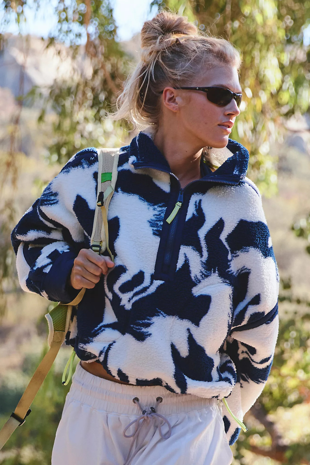 Mountain High Printed Half-Zip Fleece | Free People (Global - UK&FR Excluded)
