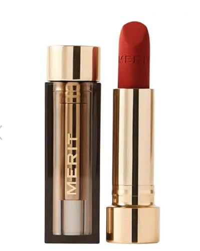 Merit Signature Lip Lightweight Matte Lipstick - 0.10 oz / 3 g (Vermillion (warm red), standard) | Amazon (US)