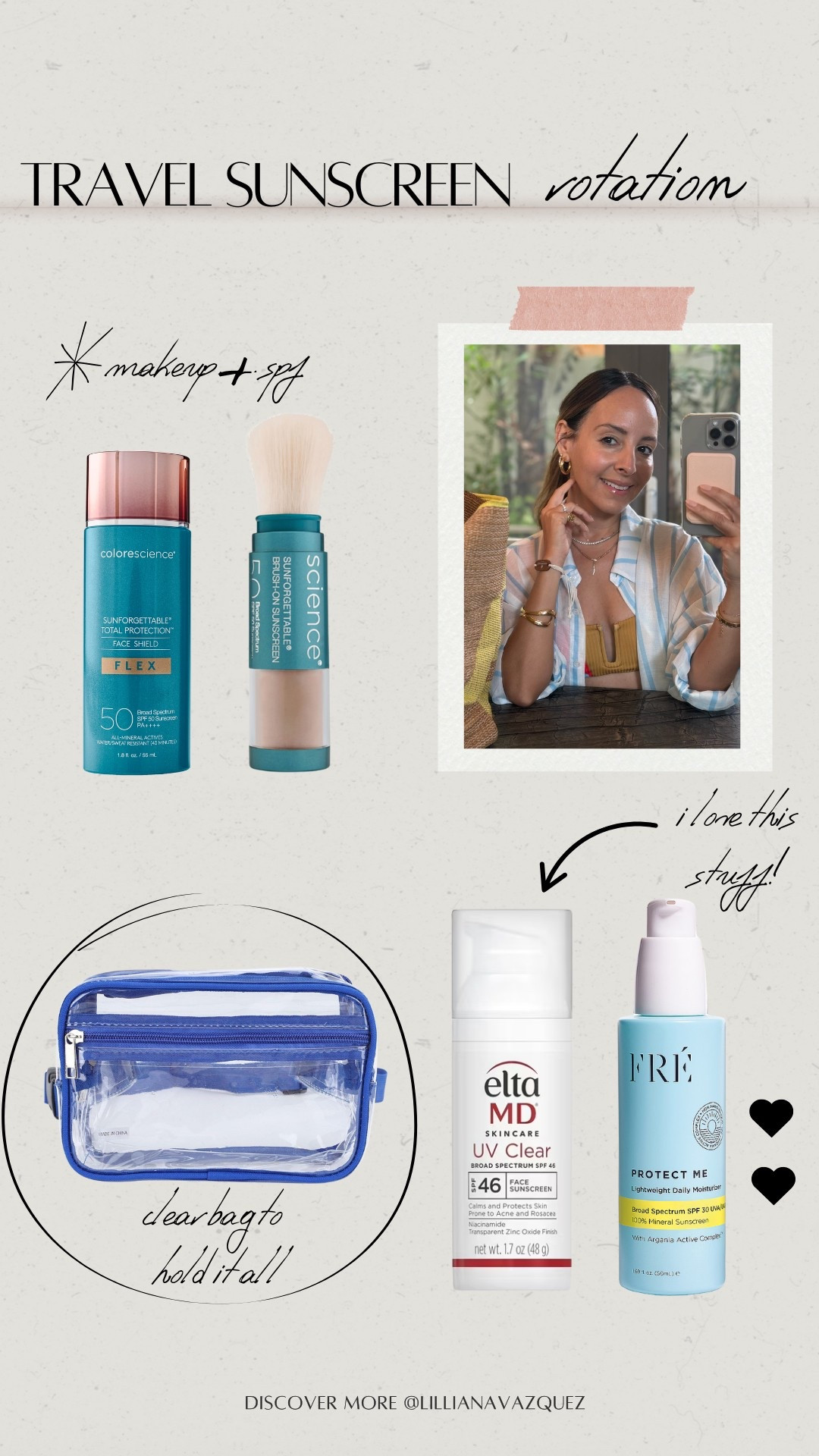 My travel sunscreen rotation 

#LTKTravel #LTKSeasonal #LTKBeauty