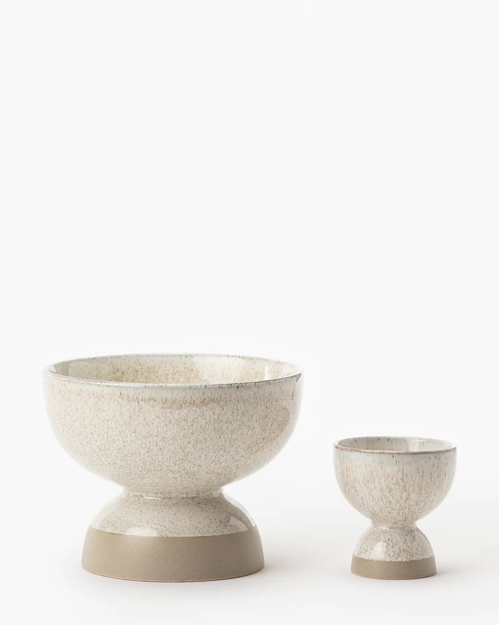Footed Speckled Vase | McGee & Co.