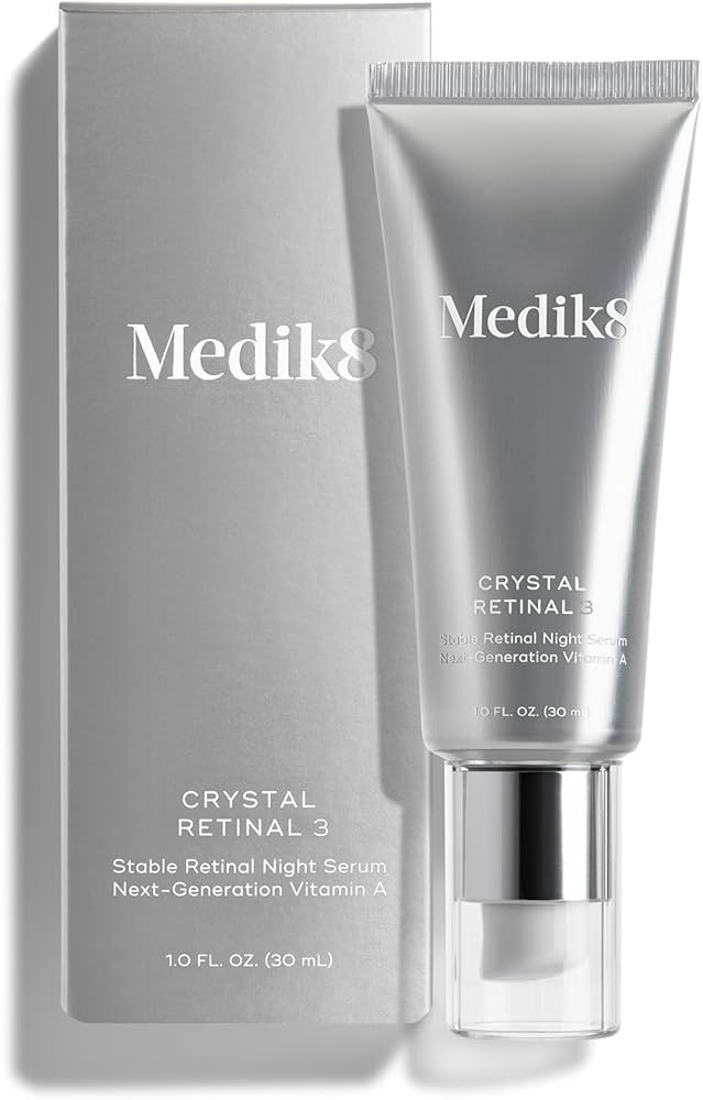 Medik8 Crystal Retinal 3 - Firming, Advanced Skin Retinaldehyde Face Serum - Night Serum with Hya... | Amazon (US)