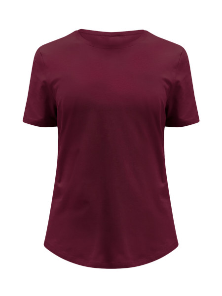 Love Curved-Hem Crewneck T-Shirt | Lululemon (US)