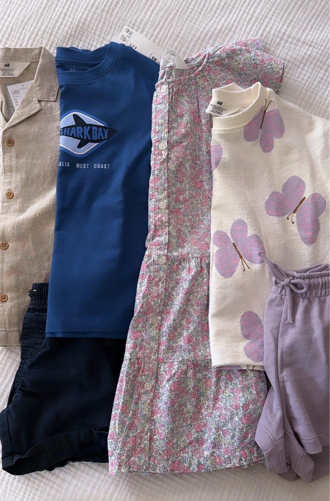 Mini toddler boy & girl clothing haul from H&M💙💜

#LTKKids