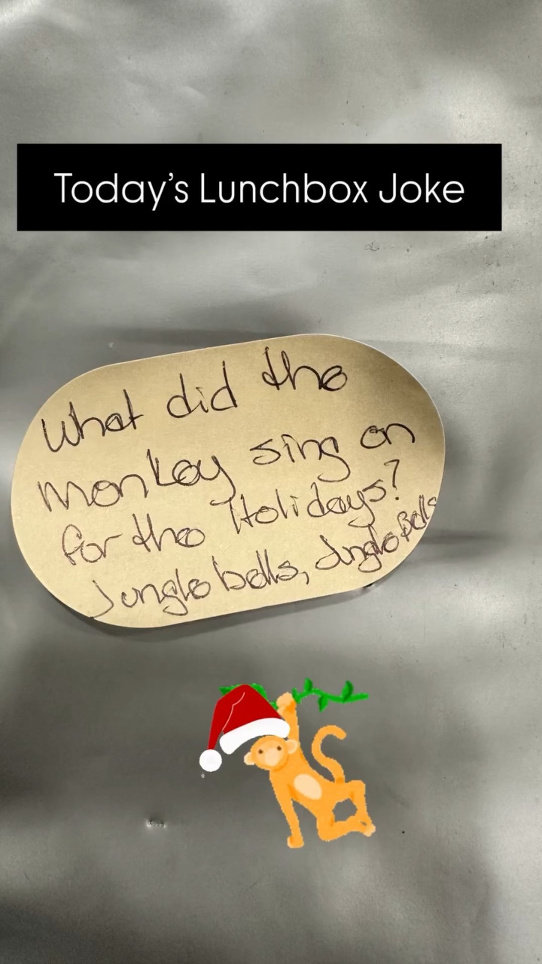 Today’s Lunchbox Joke

#LTKHoliday #LTKKids #LTKMens