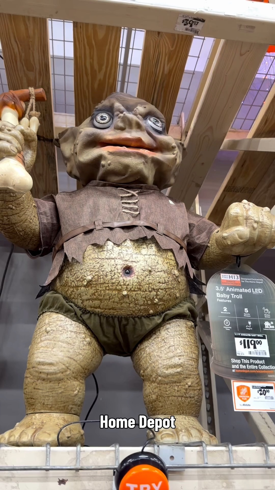 🎃👻 HOME DEPOT ANIMATRONICS FINDS! 👻🎃

Halloween is getting SERIOUS at Home Depot! 😱 These animatronics are bringing all the spooky vibes—from creepy characters to larger-than-life displays that are guaranteed to make your house the talk of the neighborhood! 🕷️💀

If you’re building the ultimate Halloween setup, these are definitely worth checking out. Grab your favorites while supplies last!

#HomeDepotFinds #HalloweenFinds #HalloweenDecor #Animatronics #SpookySeason #OutdoorHalloweenDecor #Halloween2026