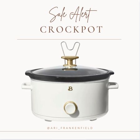 The most beautiful crock pot is currently on sale! Such a great gift idea! #kitchen #gift #sale #walmart #mom 

#LTKsalealert #LTKhome #LTKGiftGuide
