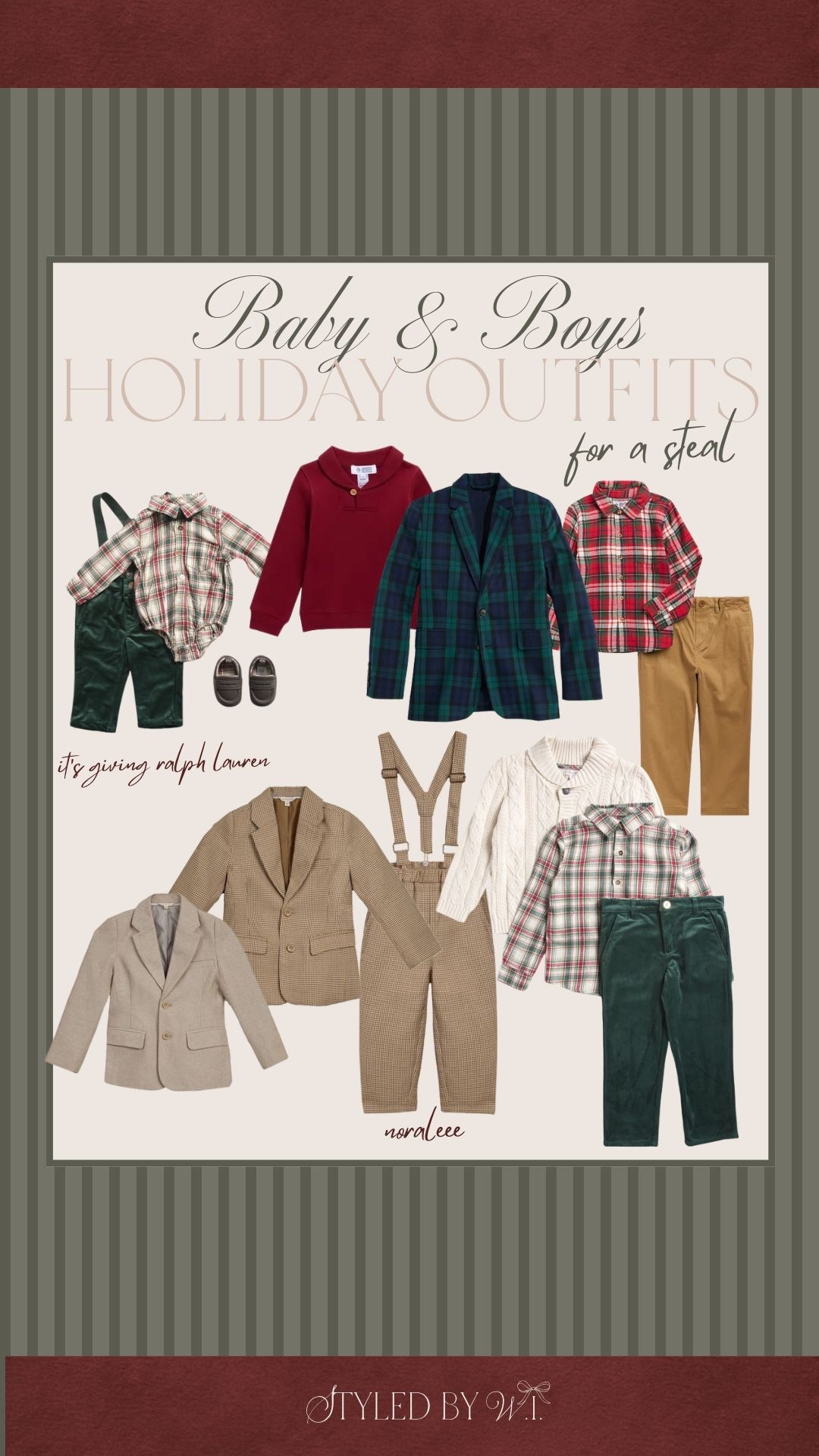 Dress your little dude in some dapper styles for a total deal. I snagged a few of these for my littlest guy 

#LTKHoliday #LTKKids #LTKCyberWeek